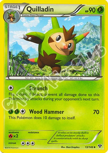 013 / 146 Quilladin non comune (EN) -NEAR MINT-