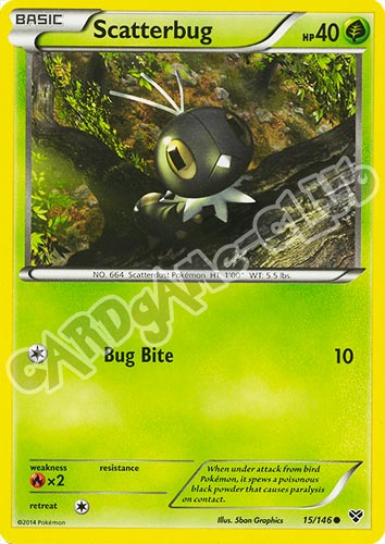 015 / 146 Scatterbug comune (EN) -NEAR MINT-