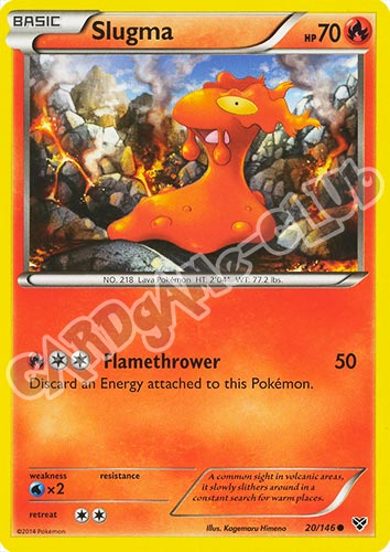 020 / 146 Slugma comune (EN) -NEAR MINT-