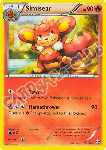 023 / 146 Simisear rara (EN) -NEAR MINT-