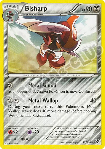 082 / 146 Bisharp rara (EN) -NEAR MINT-