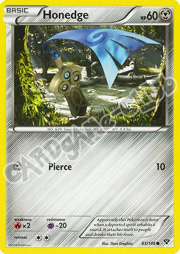 083 / 146 Honedge comune (EN) -NEAR MINT-