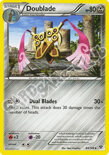 084 / 146 Doublade non comune (EN) -NEAR MINT-