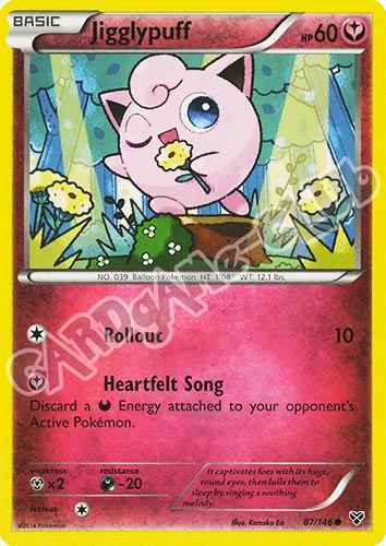 087 / 146 Jigglypuff comune (EN) -NEAR MINT-