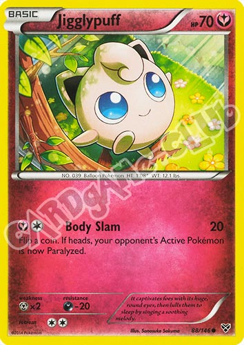 088 / 146 Jigglypuff comune (EN) -NEAR MINT-