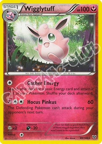089 / 146 Wigglytuff rara (EN) -NEAR MINT-