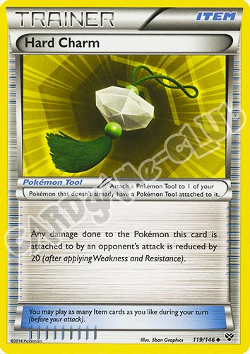 119 / 146 Hard Charm non comune (EN) -NEAR MINT-