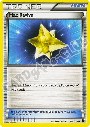 120 / 146 Max Revive non comune (EN) -NEAR MINT-