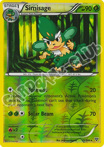 011 / 146 Simisage rara foil reverse (EN) -NEAR MINT-