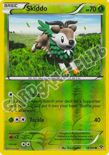 018 / 146 Skiddo comune foil reverse (EN) -NEAR MINT-