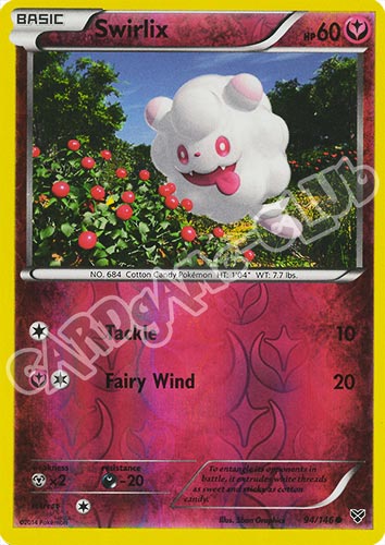 094 / 146 Swirlix comune (EN) -NEAR MINT-