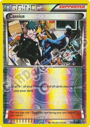 115 / 146 Cassius non comune foil reverse (EN) -NEAR MINT-