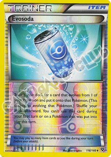 116 / 146 Evosoda non comune foil reverse (EN) -NEAR MINT-