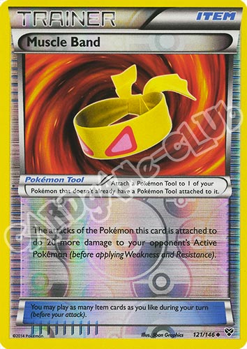 121 / 146 Muscle Band non comune foil reverse (EN) -NEAR MINT-