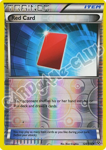124 / 146 Red Card non comune foil reverse (EN) -NEAR MINT-