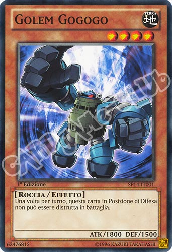 SP14-IT001 Golem Gogogo comune 1a edizione (IT) -NEAR MINT-