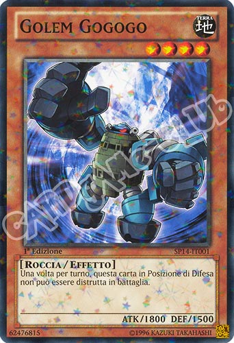 SP14-IT001 Golem Gogogo comune starfoil 1a edizione (IT) -NEAR MINT-
