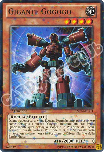 SP14-IT003 Gigante Gogogo comune starfoil 1a edizione (IT) -NEAR MINT-