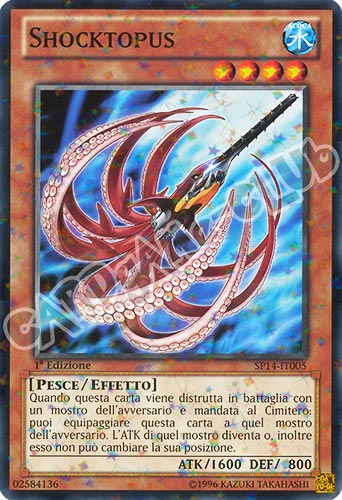 SP14-IT005 Shocktopus comune starfoil 1a edizione (IT) -NEAR MINT-