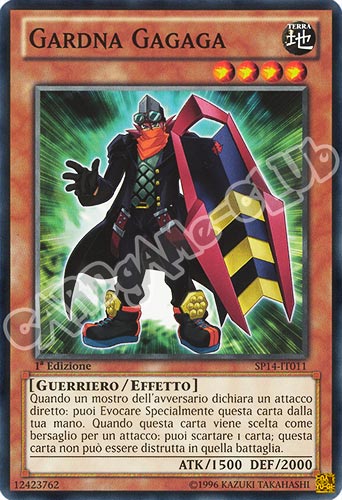 SP14-IT011 Gardna Gagaga comune 1a edizione (IT) -NEAR MINT-