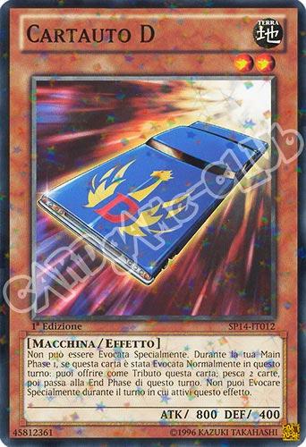 SP14-IT012 Cartauto D comune starfoil 1a edizione (IT) -NEAR MINT-