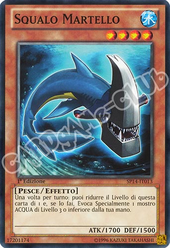 SP14-IT013 Squalo Martello comune 1a edizione (IT)  -GOOD-