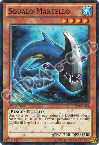 SP14-IT013 Squalo Martello comune starfoil 1a edizione (IT) -NEAR MINT-