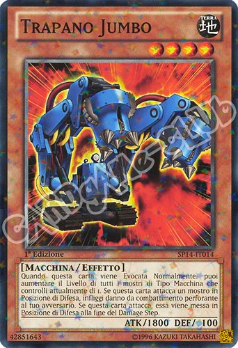 SP14-IT014 Trapano Jumbo comune starfoil 1a edizione (IT) -GOOD-