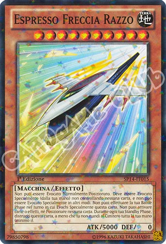 SP14-IT015 Espresso Freccia Razzo comune starfoil 1a edizione (IT) -NEAR MINT-