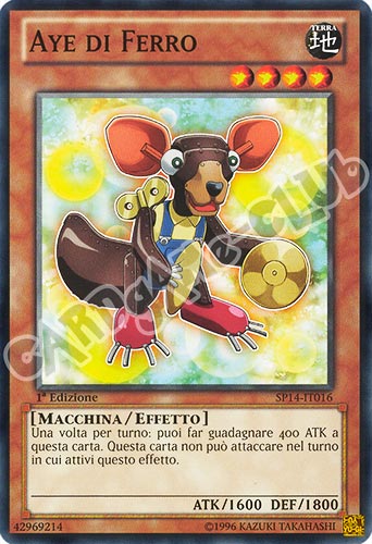 SP14-IT016 Aye di Ferro comune 1a edizione (IT) -PLAYED-
