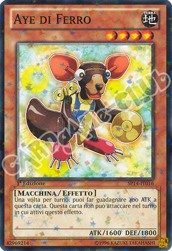 SP14-IT016 Aye di Ferro comune starfoil 1a edizione (IT) -GOOD-