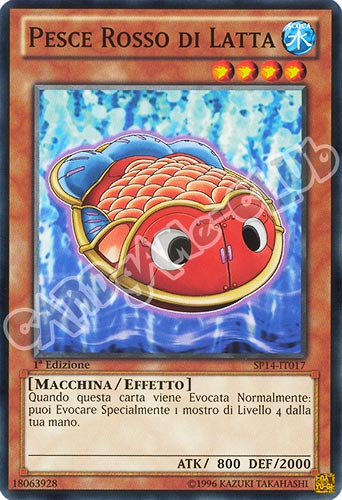 SP14-IT017 Pesce Rosso di Latta comune 1a edizione (IT)  -PLAYED-