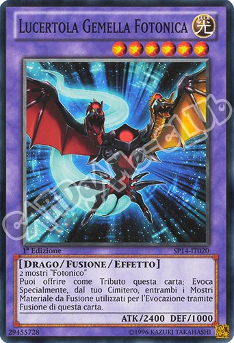 SP14-IT020 Lucertola Gemella Fotonica comune 1a edizione (IT) -NEAR MINT-