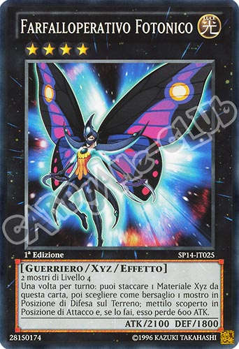 SP14-IT025 Farfalloperativo Fotonico comune 1a edizione (IT) -NEAR MINT-