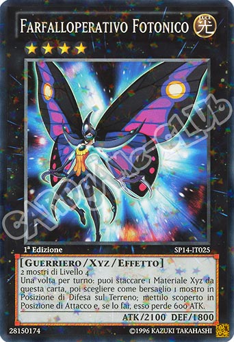 SP14-IT025 Farfalloperativo Fotonico comune starfoil 1a edizione (IT) -NEAR MINT-