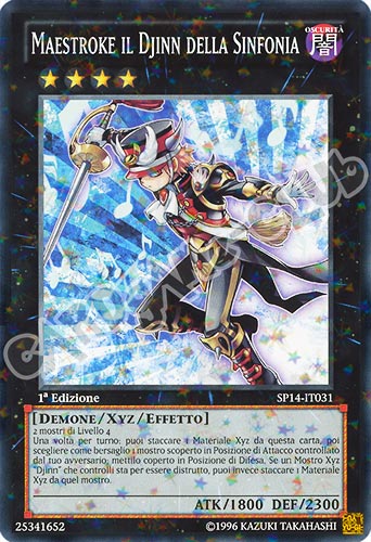 SP14-IT031 Maestroke il Djinn della Sinfonia comune starfoil 1a edizione (IT) -NEAR MINT-