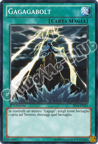 SP14-IT033 Gagagabolt comune 1a edizione (IT) -NEAR MINT-