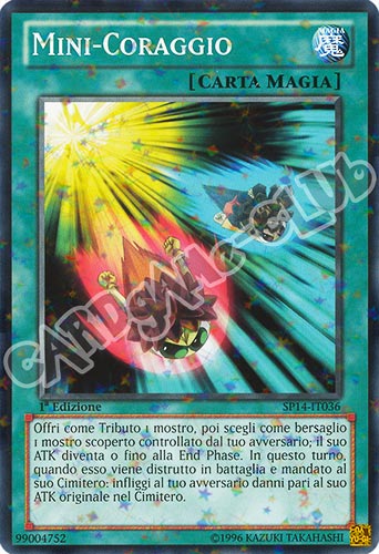 SP14-IT036 Mini-Coraggio comune starfoil 1a edizione (IT) -NEAR MINT-