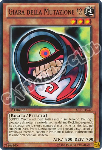 SP14-IT039 Giara della Mutazione # 2 comune 1a edizione (IT) -NEAR MINT-