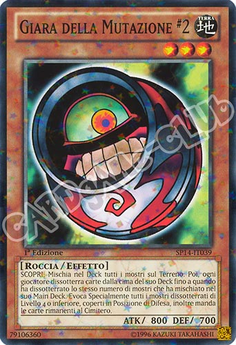 SP14-IT039 Giara della Mutazione # 2 comune starfoil 1a edizione (IT) -NEAR MINT-