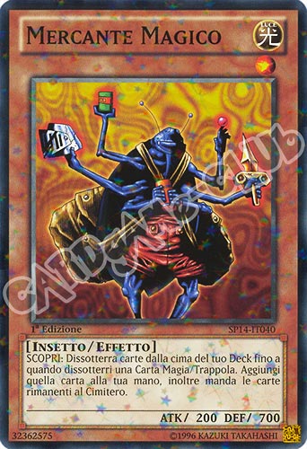 SP14-IT040 Mercante Magico comune starfoil 1a edizione (IT) -NEAR MINT-