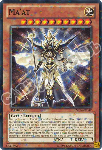 SP14-IT042 Ma'At comune starfoil 1a edizione (IT) -NEAR MINT-