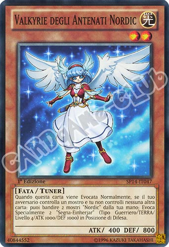 SP14-IT047 Valkyrie degli Antenati Nordic comune 1a edizione (IT) -NEAR MINT-