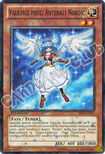 SP14-IT047 Valkyrie degli Antenati Nordic comune starfoil 1a edizione (IT) -NEAR MINT-