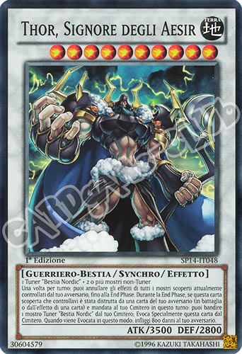 SP14-IT048 Thor, Signore degli Aesir comune 1a edizione (IT) -NEAR MINT-