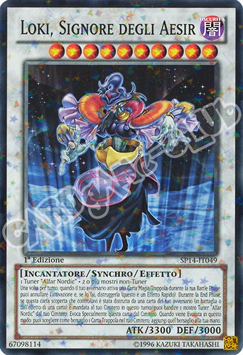 SP14-IT049 Loki, Signore degli Aesir comune starfoil 1a edizione (IT) -NEAR MINT-
