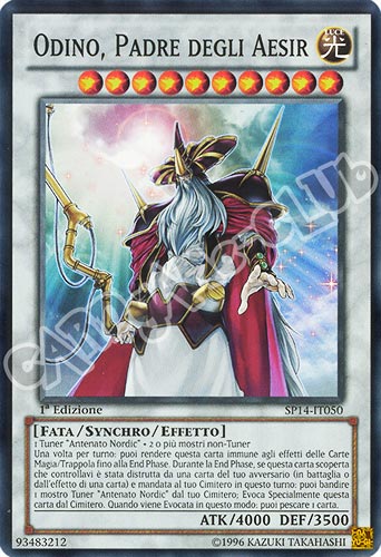 SP14-IT050 Odino, Padre degli Aesir comune 1a edizione (IT)  -GOOD-