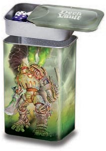 Porta mazzo verticale con spazio porta dadi Nesting Deck Vault Darkside of Oz - Tin Man