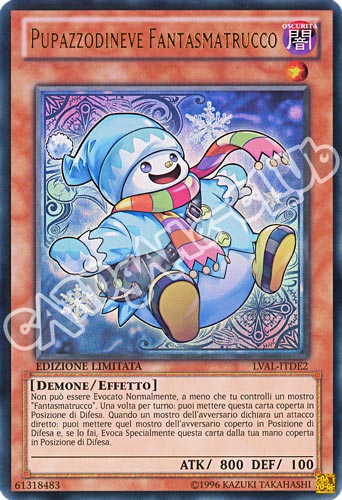 LVAL-ITDE2 Pupazzodineve Fantasmatrucco ultra rara Edizione Limitata (IT) -NEAR MINT-