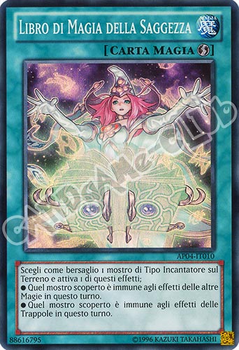 AP04-IT010 Libro di Magia della Saggezza super rara (IT) -NEAR MINT-